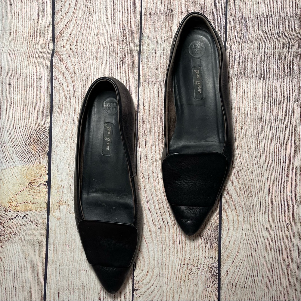 Paul Green Teddy Pointed Flats - Picture 5 of 12